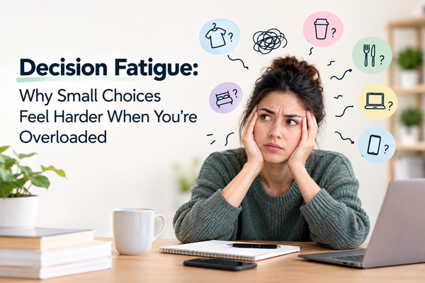 Decision Fatigue: Why Small Choices Feel Harder When You’re Overloaded